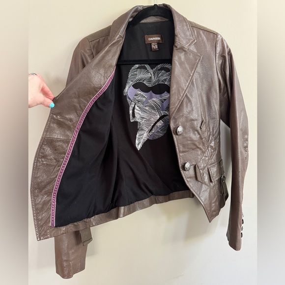 Danier Laether Jacket - Picture 3 of 6